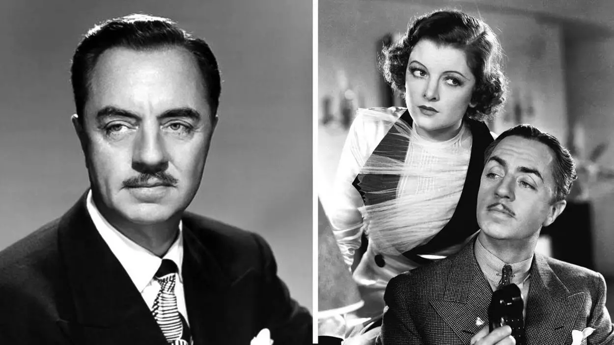 UN ASESINO SUELTO. William Powell como Nick Charles