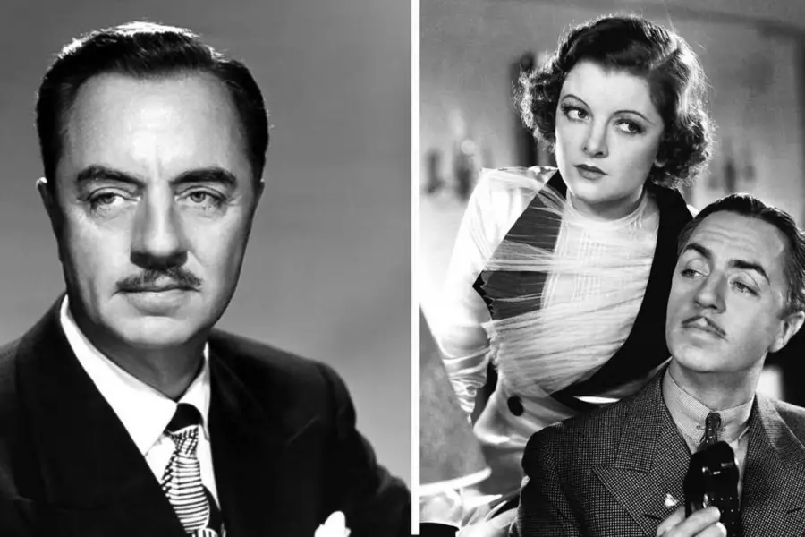 UN ASESINO SUELTO. William Powell como Nick Charles