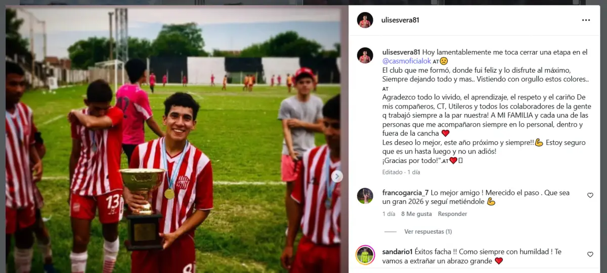 “Tocará alentar desde el otro lado”: los jugadores que se van de San Martín eligieron las redes para despedirse