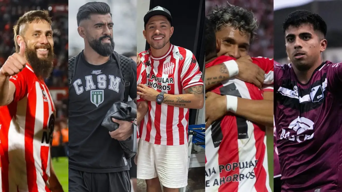 TODO LISTO. Parnisari, Juárez, Salazar, Diarte y Ferreyra serán presentados en las próximas horas.