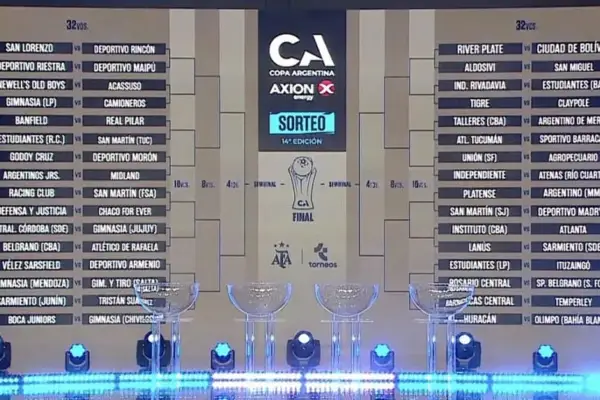 Fechas confirmadas para los primeros partidos de la Copa Argentina 2026: cuándo juegan San Martín y Atlético Tucumán