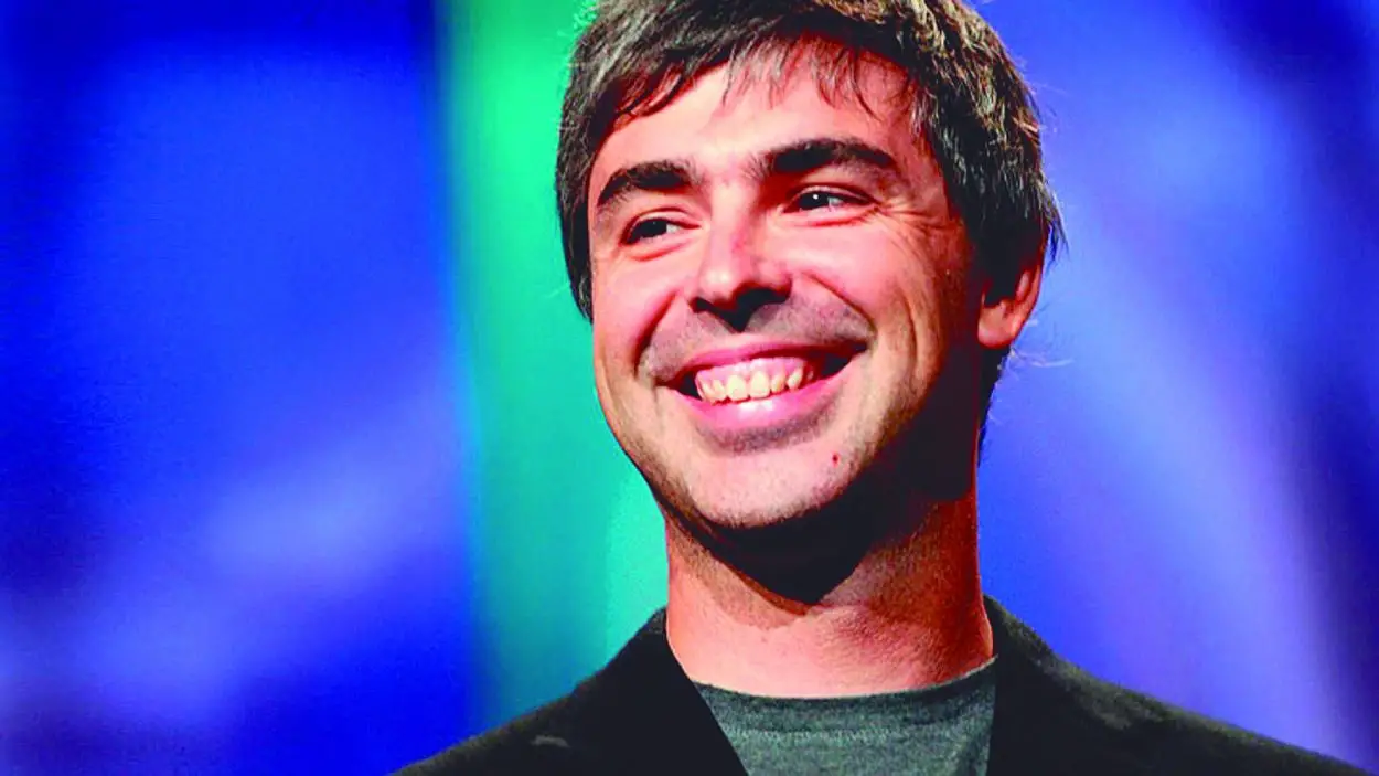 GOOGLE. Page cofundó y fue CEO de la firma, y es accionista mayoritario.