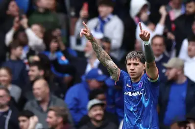 Enzo Fernández salvó a Chelsea en el Etihad: empate agónico ante Manchester City