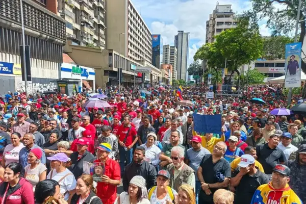 Movilizaciones en Venezuela contra el ataque de Estados Unidos y por la restitución de Maduro