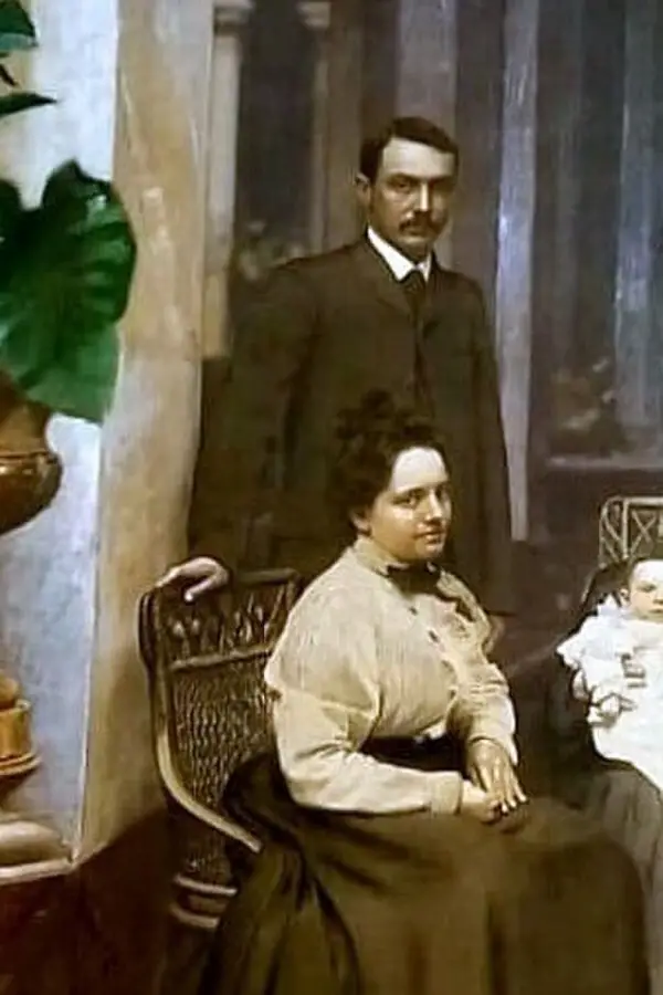 EL MATRIMONIO. Pero Cossio posa junto a su esposa Sara Alurralde.