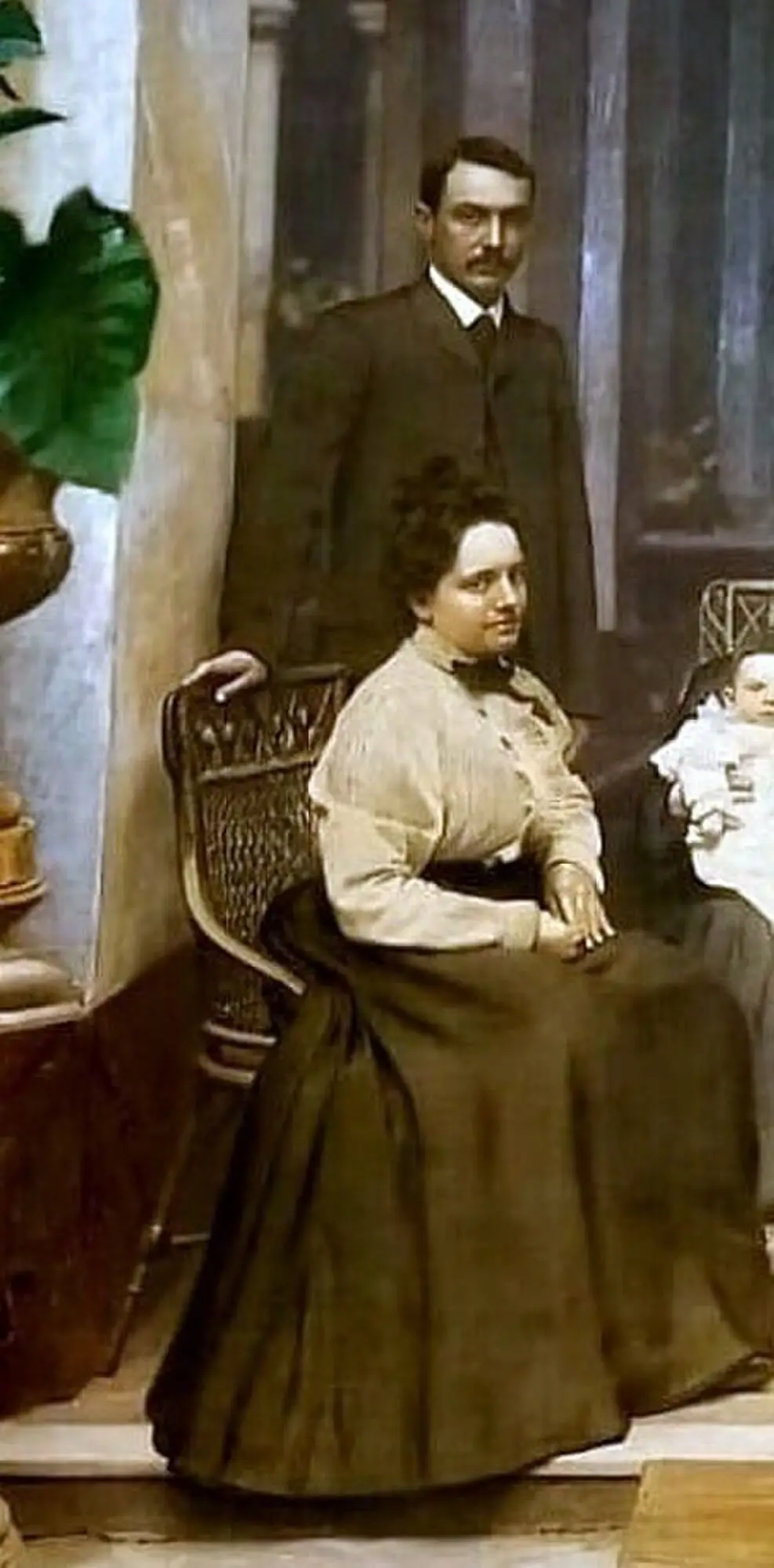 EL MATRIMONIO. Pero Cossio posa junto a su esposa Sara Alurralde.