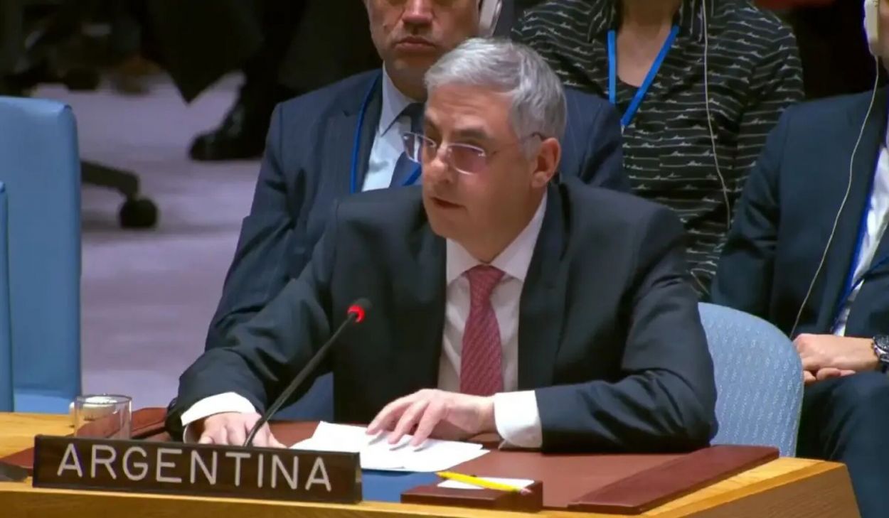 El embajador de la Argentina ante la ONU, Francisco Tropepi.