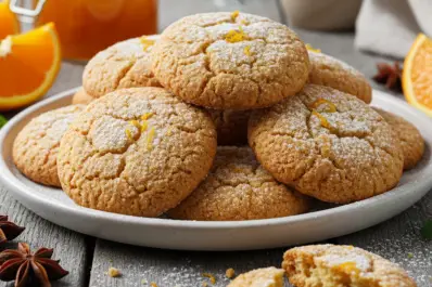Galletitas de naranja sin harina ni azúcar: una opción saludable y rápida