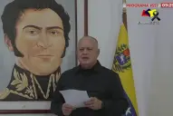 Diosdado Cabello apuntó contra Javier Milei: Es un jalabolas