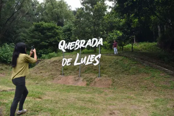 La Quebrada de Lules se recuperó sin fuego ni ruido