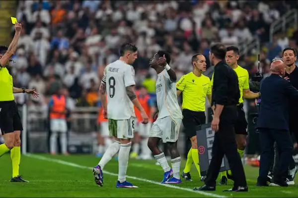El fuerte cruce entre Diego Simeone y Vinicius marcó la victoria de Real Madrid ante Atlético