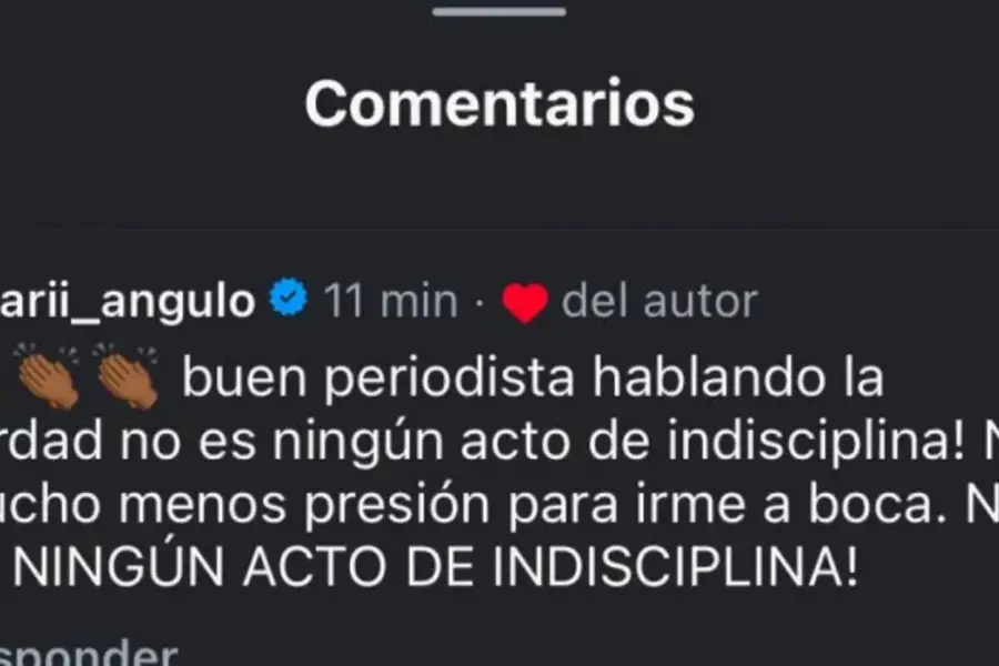 PICANTE. La respuesta del delantero a un periodista buscando aclarar su situación
