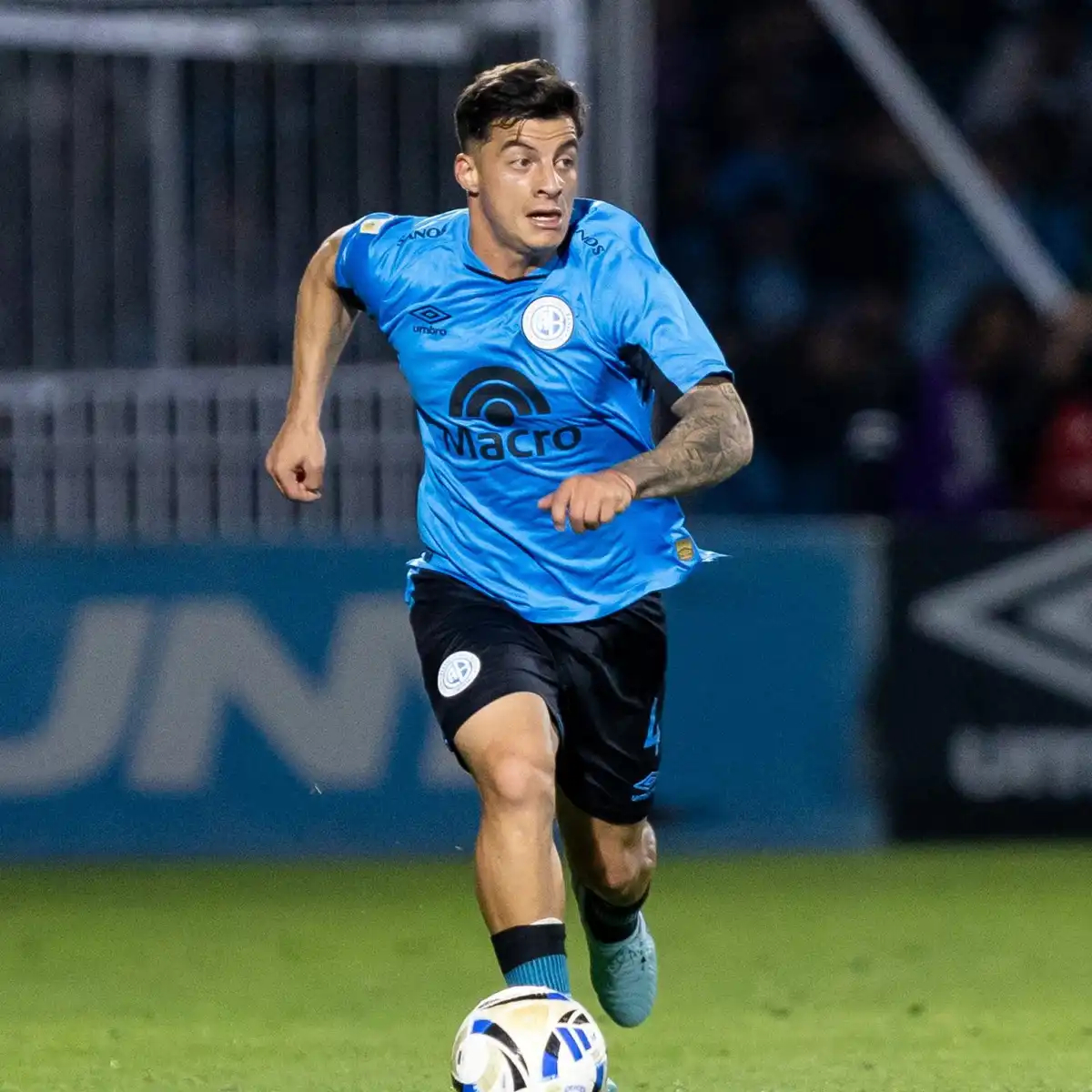 EN CÓRDOBA. López viene de sumar minutos con la camiseta de Belgrano.