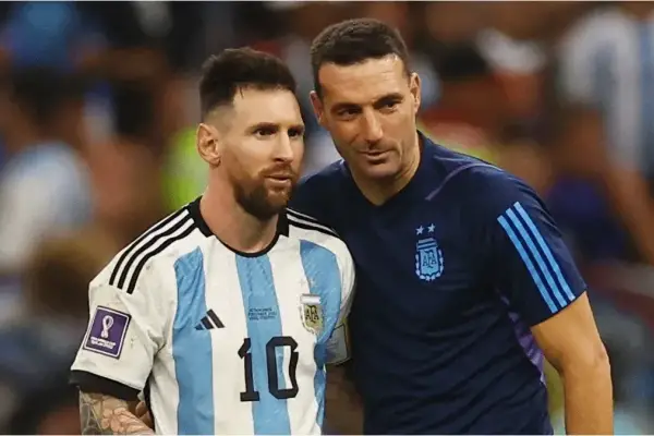 Scaloni contó los motivos de su encuentro con Messi y destacó la competitividad del plantel