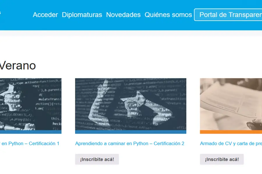 FORMACIÓN. Campus Verano 2026 ofrece cursos gratuitos y virtuales para sumar herramientas laborales.