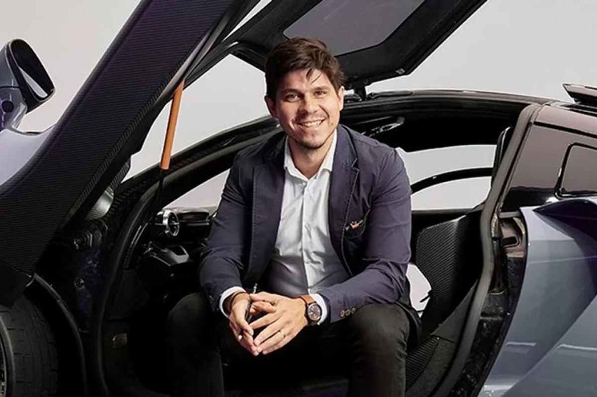 ORGULLO LOCAL. Esteban Palazzo, diseñador argentino que trabajó en McLaren, impulsó la donación del alerón con fines educativos. / ARCHIVO LA GACETA