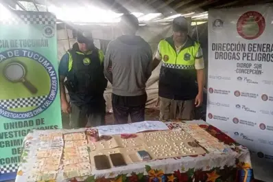 Narcomenudeo en Río Chico: secuestran 133 bochas de cocaína