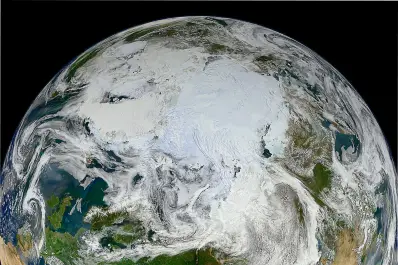 Algo estaba moviendo el eje de la Tierra y los humanos serían los responsables