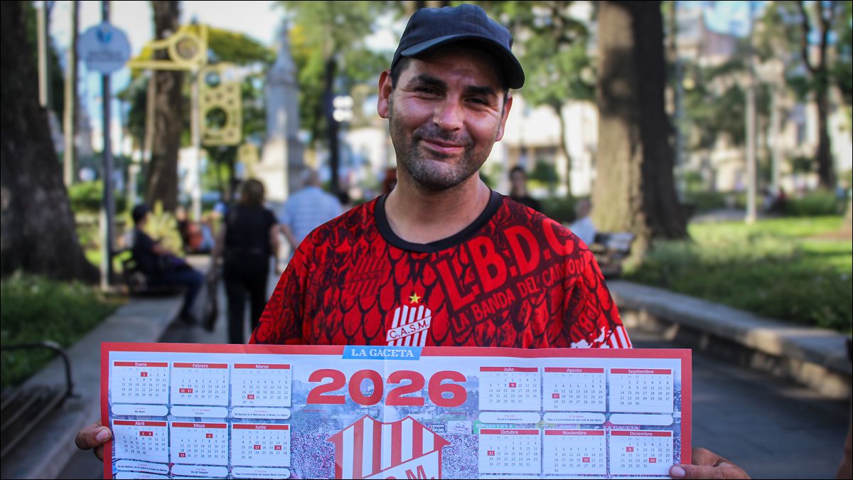 DE POR VIDA. David entiende el amor por San Martín como una herencia familiar.