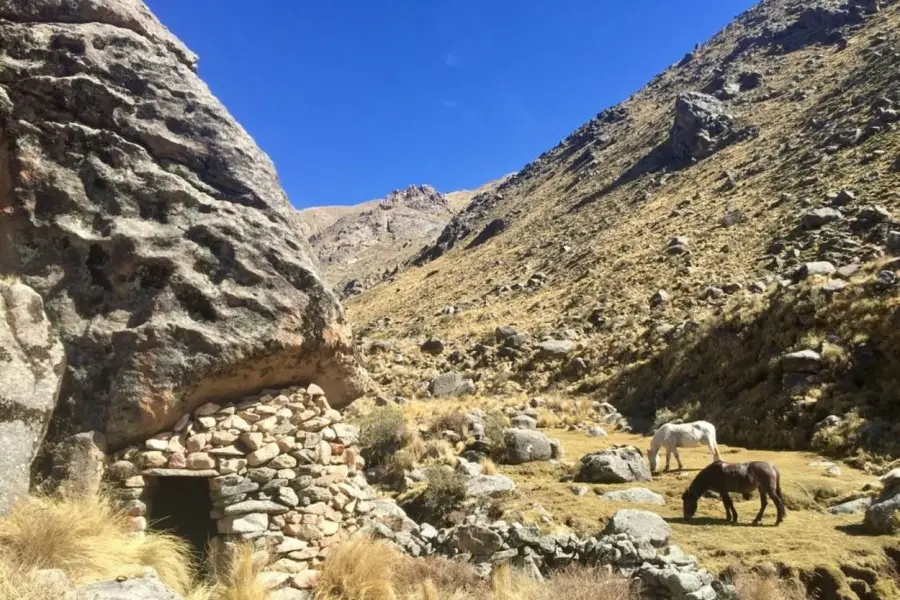 PUNTO CLAVE. Puesto del Finado Juan, en la cañada del Fuerte Viejo.