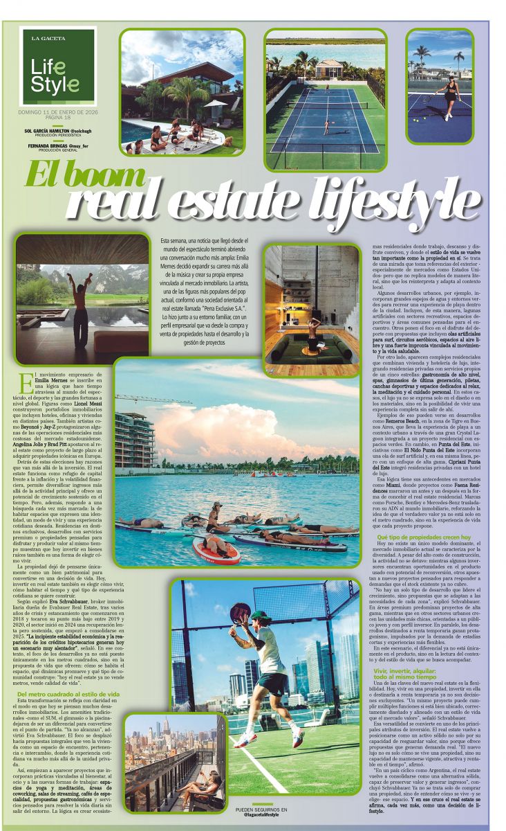 El boom del real state donde el lifestyle se destaca