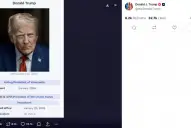 Donald Trump se autodenominó presidente de Venezuela y Delcy Rodríguez salió al cruce