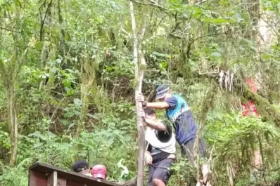 Un joven fue rescatado por la Policía Lacustre en Aguas Chiquitas