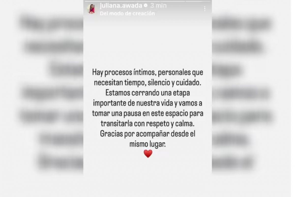 Juliana Awada confirmó su separación de Mauricio Macri: qué dijo