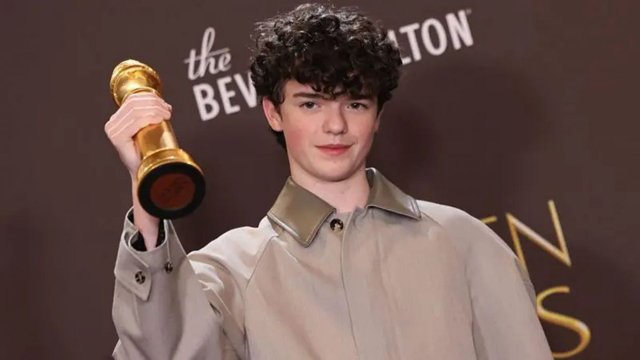 OWEN COOPER. Ganó por su actuación en la miniserie “Adolescencia”.