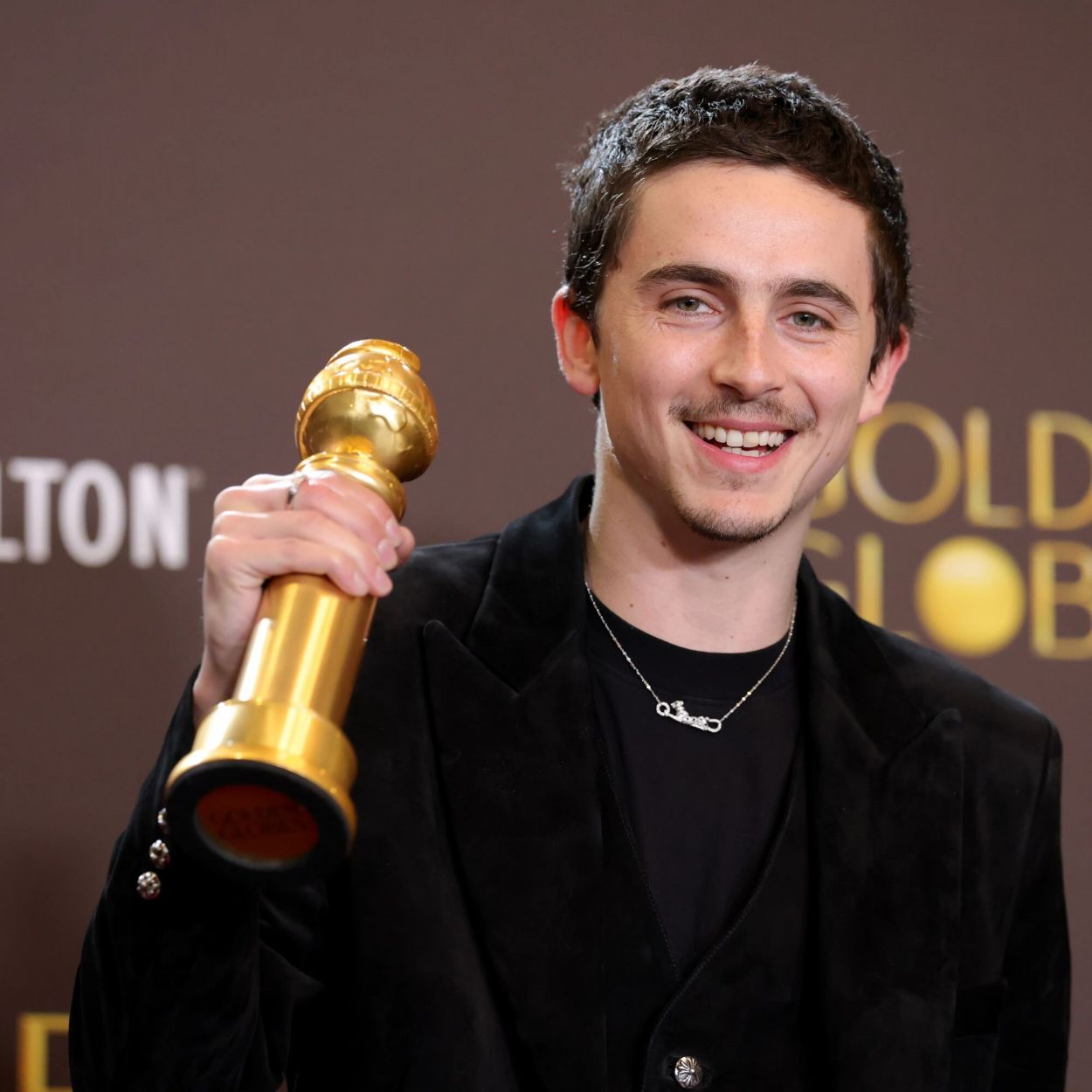 TIMOTHÉE CHALAMET. Elegido mejor actor (comedia o musical).