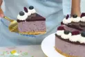 Tarta de queso y arándanos: un postre helado que no necesita cocción