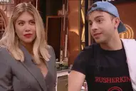 Tensión en MasterChef: Wanda Nara incomodó a Rusherking con una pregunta sobre La China Suárez