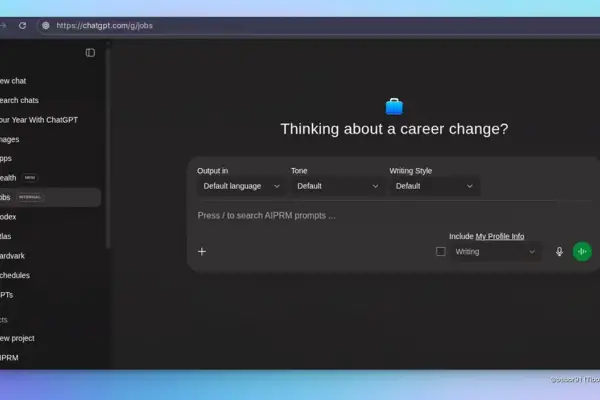 En vez de sacarte el trabajo, ChatGPT Jobs podría ayudarte a buscarlo