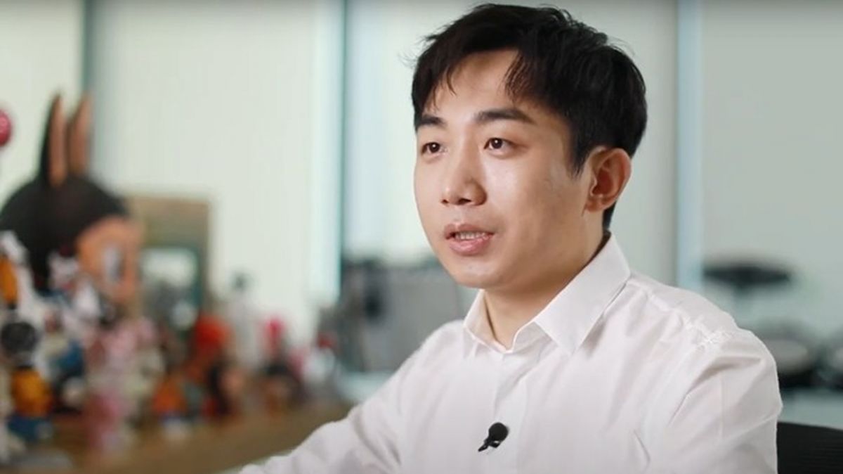 WANG NING. Creador y CEO de Pop Mart, el empresario chino transformó una marca de juguetes en un fenómeno global con una valuación millonaria. / X