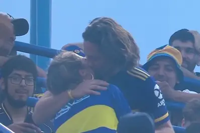 Video: La Bombonera fue testigo de un pedido de casamiento entre un argentino y una holandesa