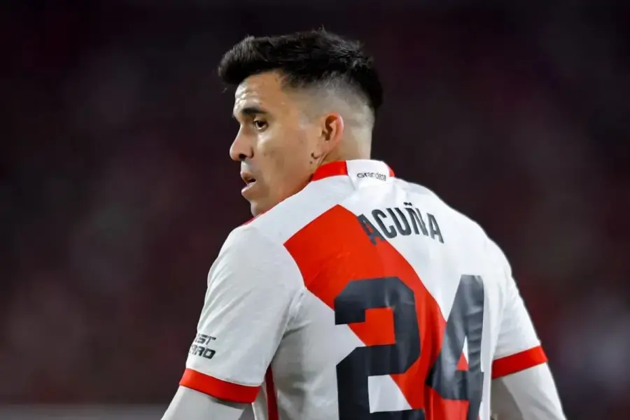 FIGURA CLAVE. Huevo Acuña fue el jugador más regular en todo el 2025 para River.