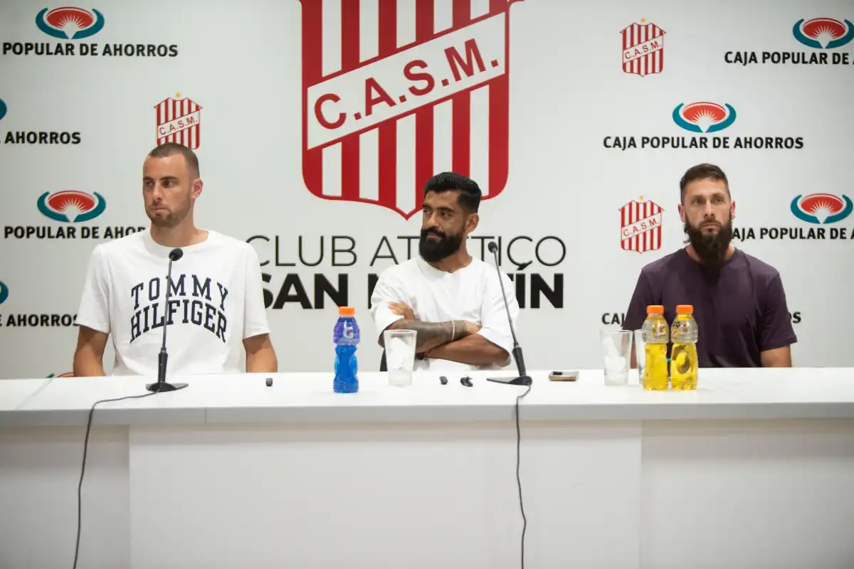 MÁS VOCES. Nicolás Ferreyra, Jorge Juárez y Ezequiel Parnisari expresaron sus sensaciones.