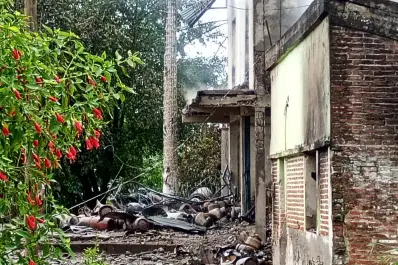 Incendio en un depósito de garrafas en Famaillá: “La vibración de cada explosión se sentía en el piso