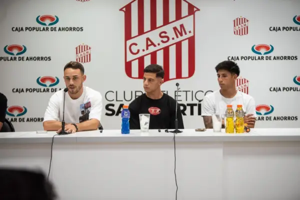 “Estoy con ganas de pelear el torneo”: la palabra de los refuerzos de San Martín en la presentación oficial