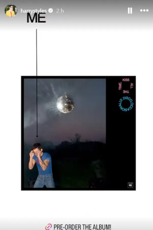 Harry Styles anunció el lanzamiento de su nuevo álbum