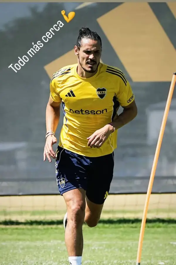 VÍA REDES SOCIALES. La historia de Instagram que publicó el delantero uruguayo.