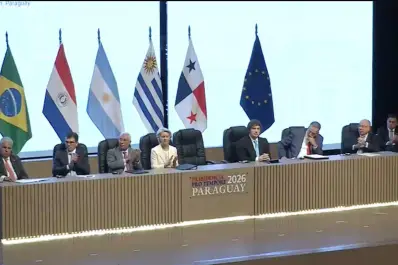 Milei no aplaudió a Lula durante la firma del acuerdo entre el Mercosur y la Unión Europea