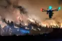 Incendios forestales en la Patagonia: utilizan drones para monitorear al equipo de bomberos