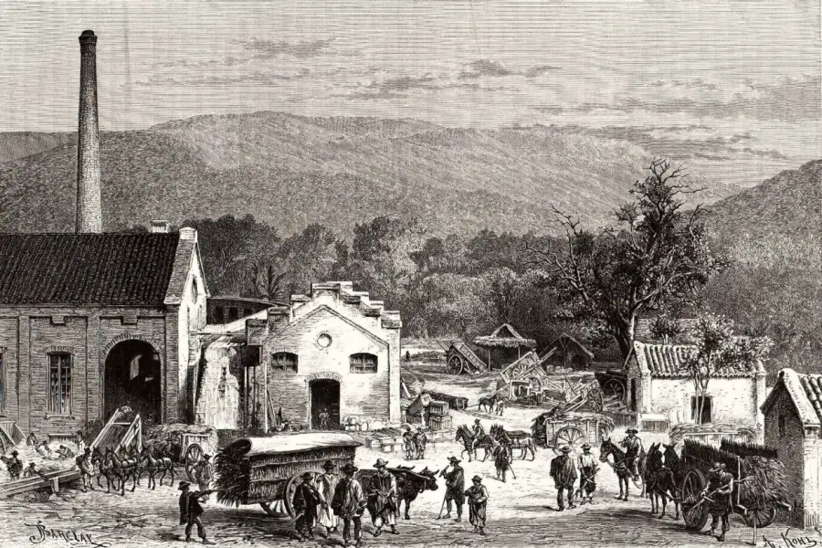 ESCENA COTIDIANA. Émile Honoré Daireaux retrató el trabajo fabril.