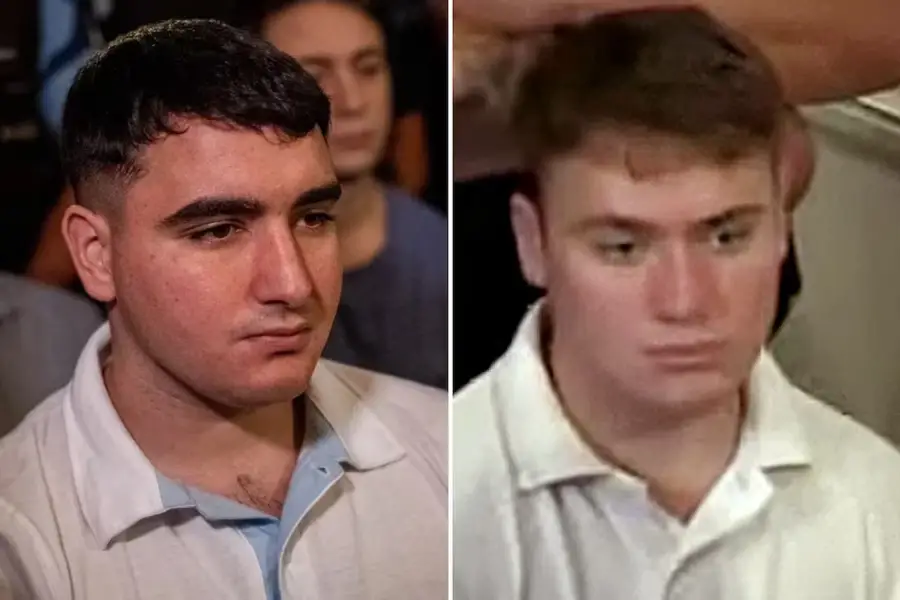 Ciro y Luciano Pertossi, ambos condenados a perpetua por el asesinato de Fernando Báez Sosa