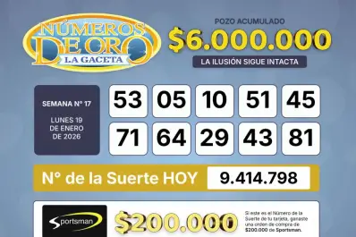 Los Números de Oro de LA GACETA