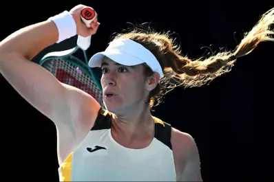 Debut y despedida en Melbourne: Solana Sierra quedó afuera en la primera ronda del Abierto de Australia