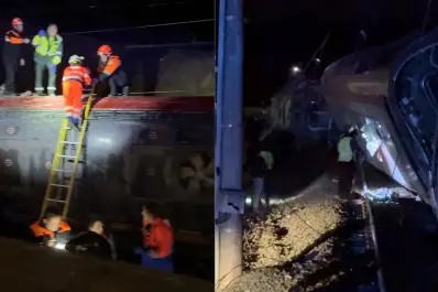 Pensé que nos moríamos: un youtuber argentino sobrevivió al tren que descarriló en España y relató el horror desde adentro