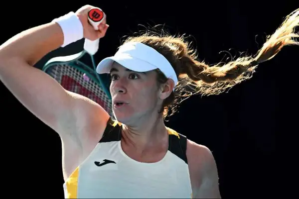 Debut y despedida en Melbourne: Solana Sierra quedó afuera en la primera ronda del Abierto de Australia