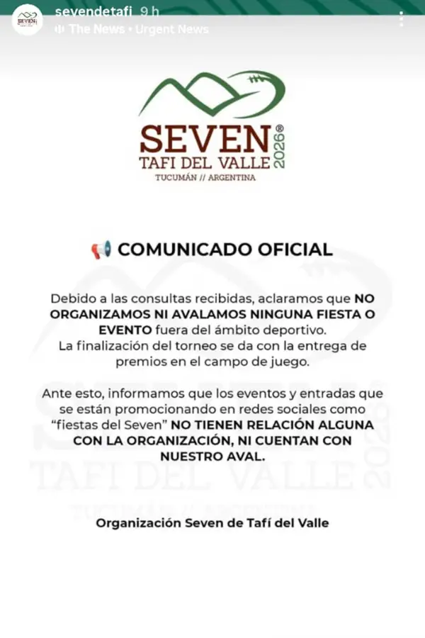 EL COMUNICADO OFICIAL.